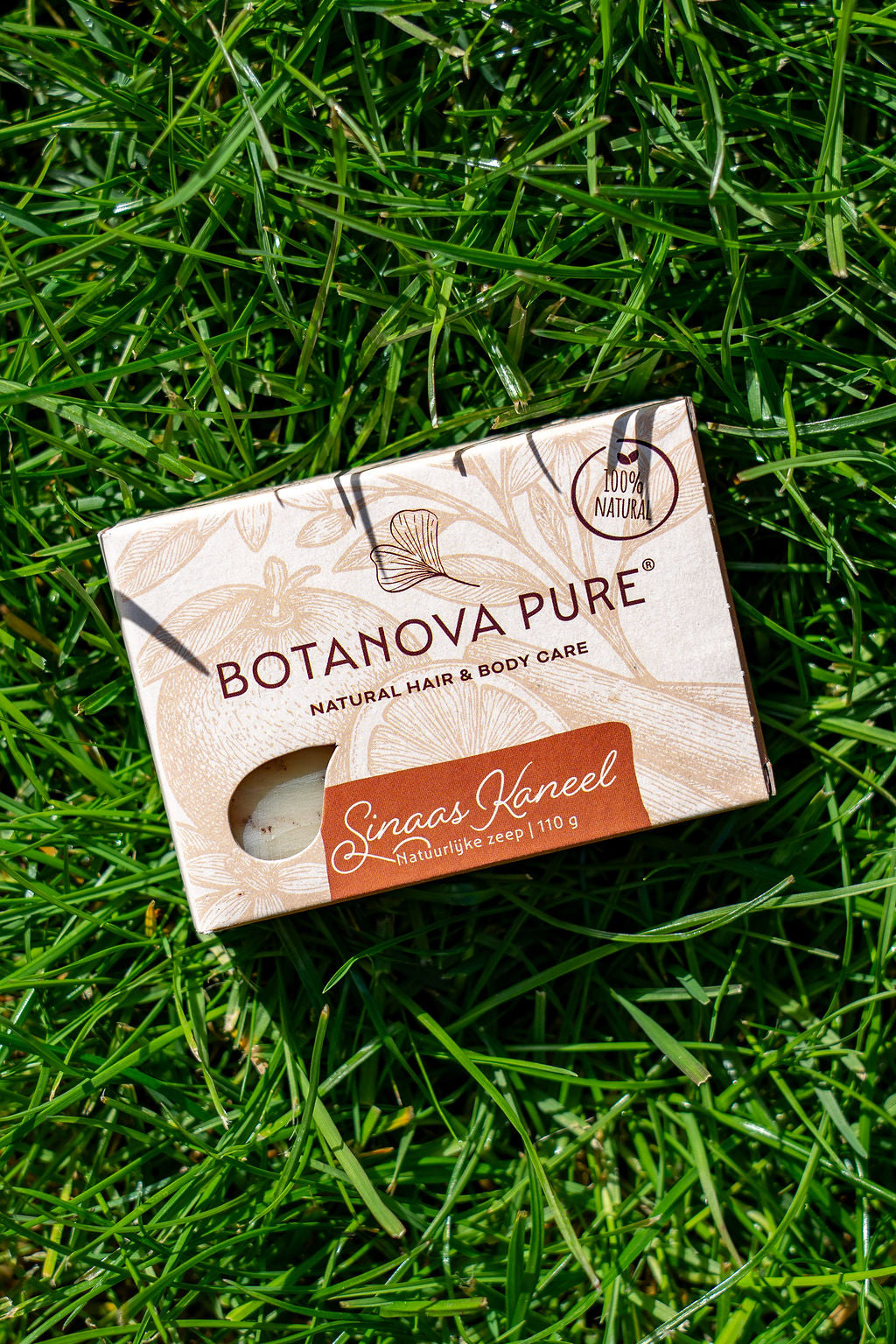 Botanova Pure Sinaas-Kaneel zeepbar